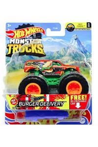 HOT WHEELS Monster Trucks Burger Delivery 1:64 Fyj44 - Gth77