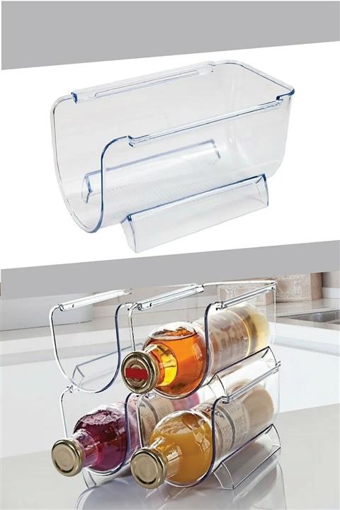 Bayev Dolap Içi Şişe Organizeri(4 Adet