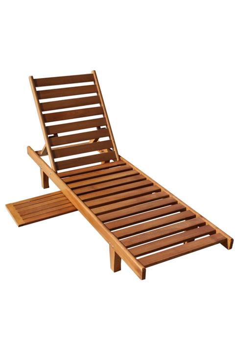 Bahçeci Mobilya Ahşap Şezlong