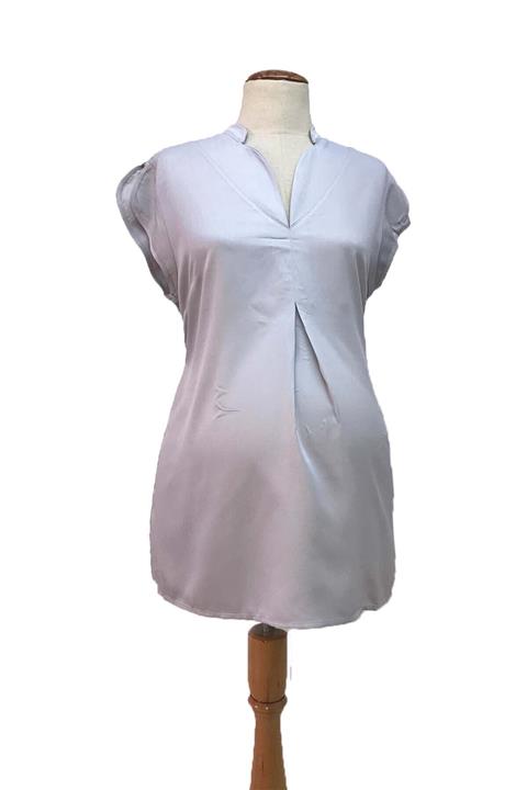 Gaiamom Kadın Gri Bambu Hamile Bluz