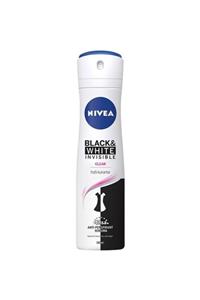 Nivea Deodorant Invisible Black & White Kadın 150ml Bayan 3 Adet