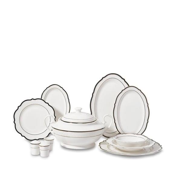 KORKMAZ Eliza Collection 60 Parça Yuvarlak Yemek Takımı