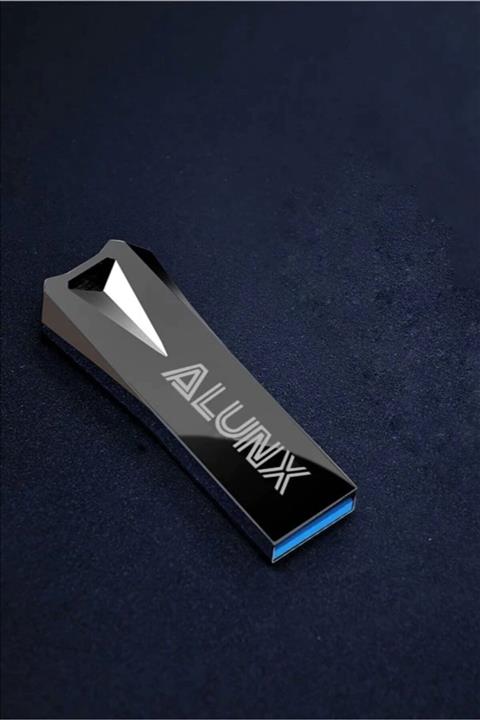 ALUNX 128 Gb Siyah Metal Flash Bellek