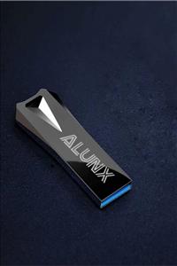 ALUNX 128 Gb Siyah Metal Flash Bellek