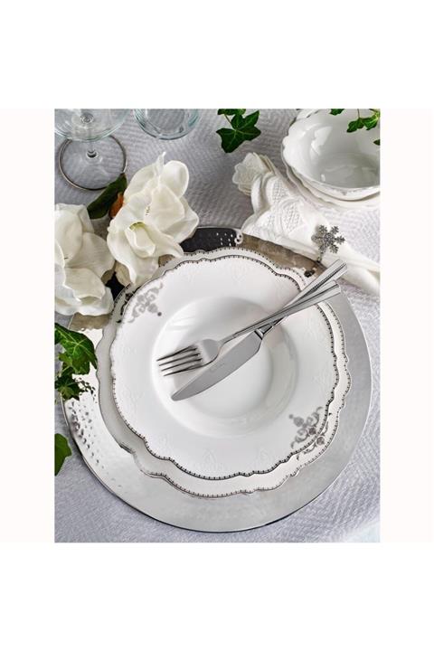 Pierre Cardin 60 Parça 12 Kişilik Yemek Takımı Serena