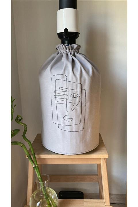 Atölye No 35 Essentials Minimal Gri Damacana Kılıfı Yüz:1