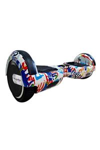 CityMate Elektrikli Kaykay Hoverboard 6.5 Inch Kristal Grafity Desenli Akıllı Denge - Çanta Hediyeli