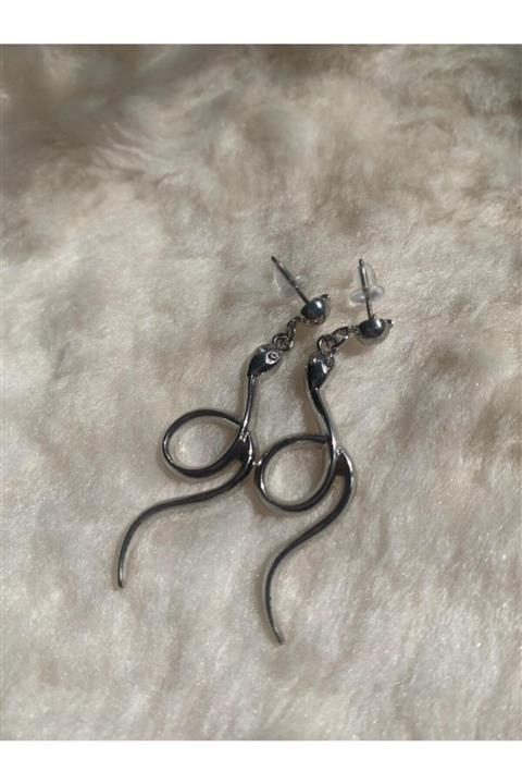 G&M Collecctions Yılan Küpe