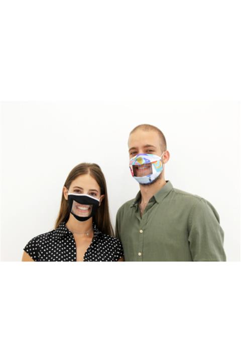 SheShe Şeffaf Yetişkin Maskesi Tkmu303