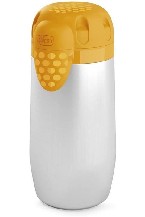 Chicco Paslanmaz Çelik Termal Biberon Termosu Turuncu