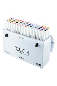 Touch Twin Brush Marker Fırça Uçlu Marker Seti 60 Renk Set A