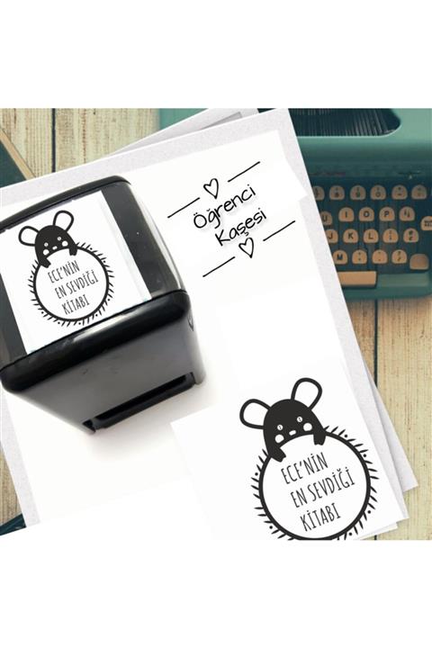 EHediyeci Retro Tarz Kitap Kaşeleri -403