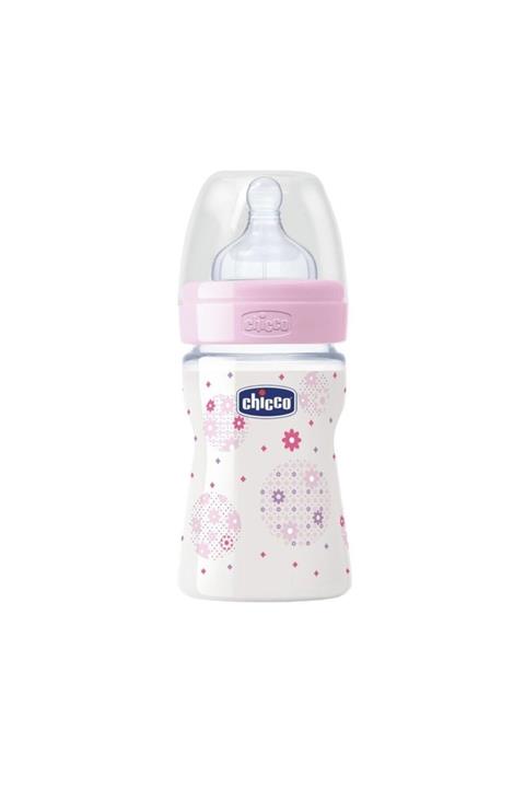 Chicco Silikon Normal Akış Pp Biberon 150 Ml - Kız