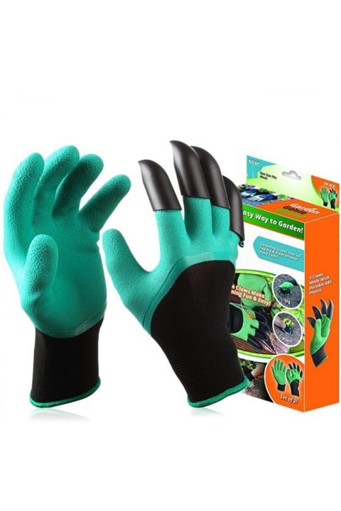 MİRGE Garden Genie Gloves Toprak Kazma Bahçe Eldiveni