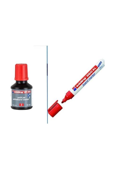 Edding Bt30 Tahta Kalemi Mürekkebi+360xl Doldurulabilir Tahta Kalemi Tx