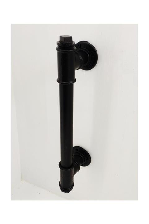 365GUNSERİSONU Rustik Retro Vintage Su Borusu Demir Döküm Kapı Kulbu Kolu Model-2