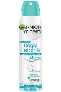 Garnier Sprey Deodorant Anti Perspirant Doğal Ferahlık 150 ml