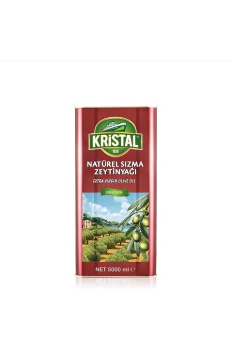 Kristal Natürel Sızma Zeytinyağı 5 Litre