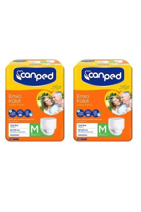 Canped Emici Külot 2*30=60 Adet Medıum