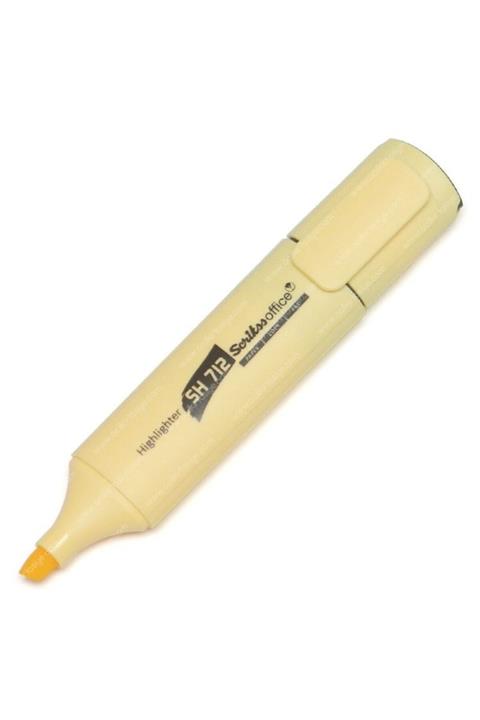 Scrikss Sh712 Fosforlu Pastel Sarı