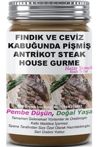 SPANA Fındık Ve Ceviz Kabuğunda Pişmiş Antrikot Steak House Gurme Ev Yapımı Katkısız 330gr