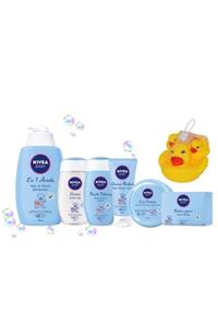 Nivea Saç Ve Vücut Şampuanı , Losyon, Bebek Yağı , Pişik Önleyici Krem, Sabun, Soft Krem ,yüzen Ördek Seti