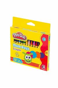 Play Doh 12 Renk Crayon Mum Boya Silinebilir Cr004