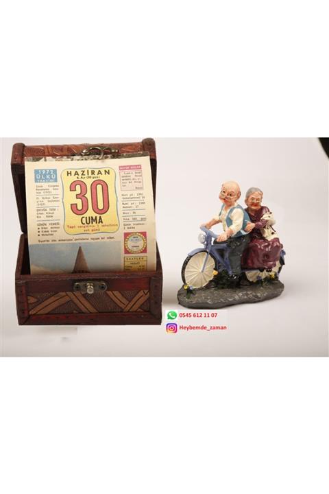 Heybemde Zaman En Eski Hediye Orijinal Takvim Yaprağı Seti