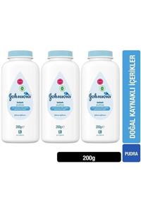 Johnson's Baby Bebek Pudrası 200gr 3'lü Set