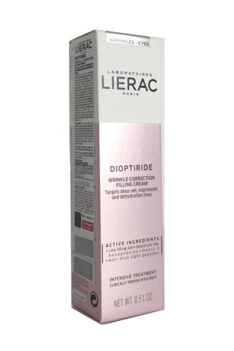 Lierac Göz Altı Kırışıklık Önleyici Krem 15 ml - Dioptiride Wrinkle Correction Filling Cream