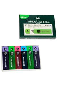 Faber Castell Faber-castell Min Renkli Tüp Versatil Kalem Ucu 2b 60 Mm 0.7 Mm 5090127726 (12 Tüp Lü Paket)