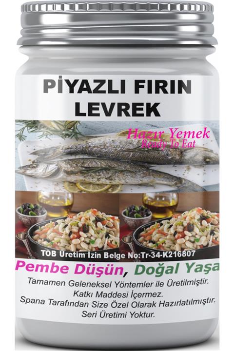 SPANA Piyazlı Fırın Levrek Devis'so Tekne Kaptanından Ev Yapımı Katkısız 330gr