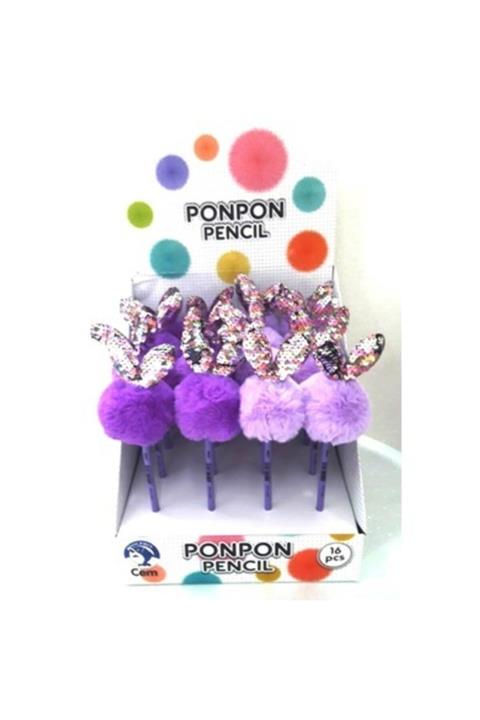 Cem Ponponlu Tavşan Başlıklı Kurşun Kalem