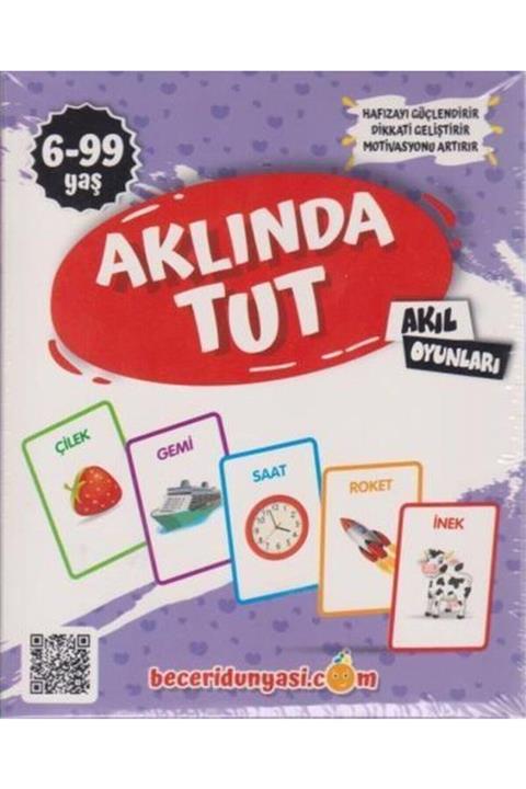 Beceri Dünyası Akıl Oyunları Aklında Tut 6 99 Yaş