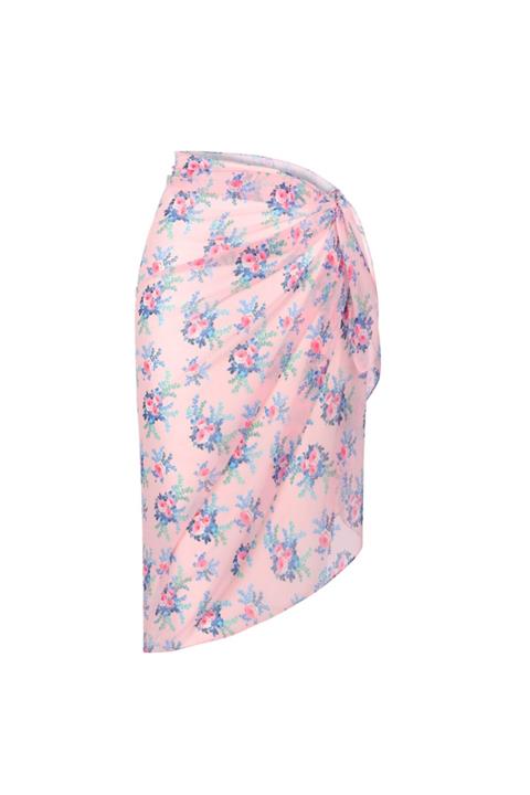 Love On Friday Rhode Maxi Pareo (pembe Güllü)