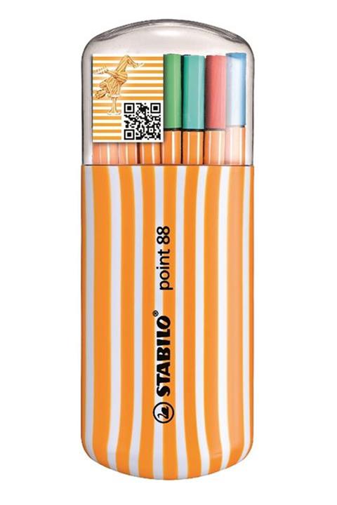 Stabilo 20 li Keçeli Oval Plastik