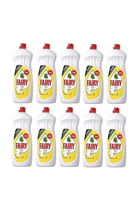 Fairy Bulaşık Deterjanı 10 Adet X 650 Ml