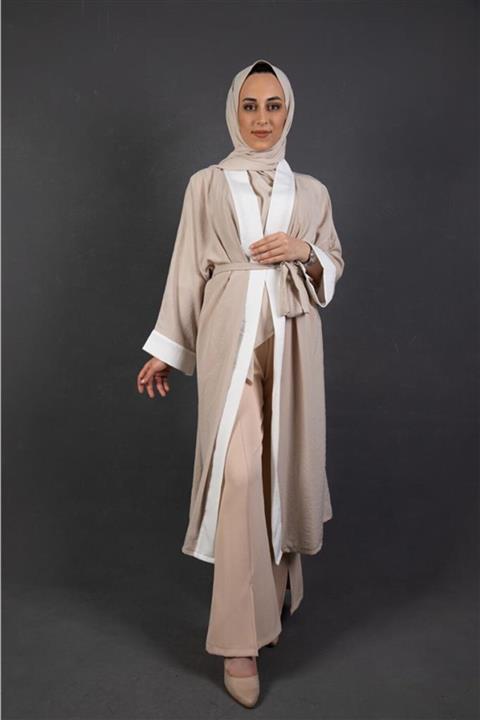 AbiyeSultan Bej Renk Kimono