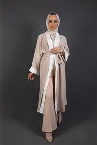 AbiyeSultan Bej Renk Kimono