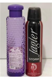 Jagler Rose City Lavanta Kolonyası 240 ml +Strom Deodorant 150 ml