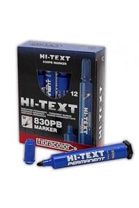 HiText Hı-text Yuvarlak Uç Mavi Koli Kalemi 830 Pb Hı-text Yuvarlak Uç 12 Li Paket