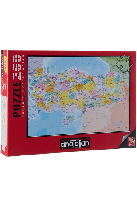 Anatolıan Türkiye Siyasi Haritası 260 Parça
