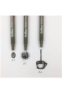 artline Drawing 3lü Set 0.2-0.3-0.6mm