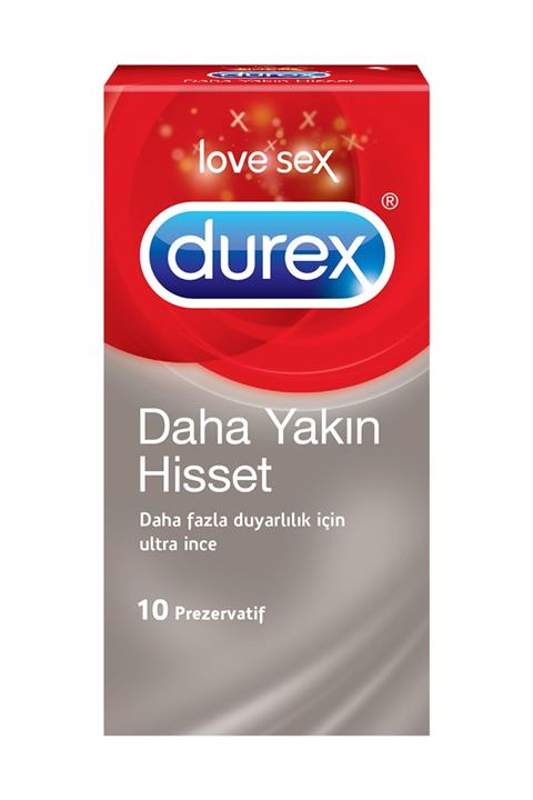 Durex Durex Daha Yakın Hisset 10'lu Prezervatif