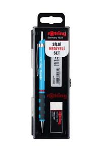 Rotring Açık Mavi Tikky Uçlu Kalem Okul Seti 0.7