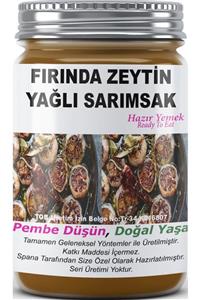 SPANA Fırında Zeytin Yağlı Sarımsak Ev Yapımı Katkısız 330gr