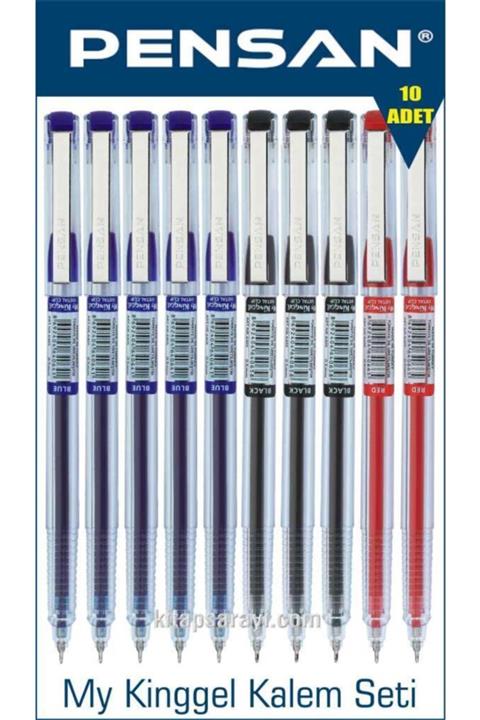Pensan My King 0.5 Mm Jel Kalem Seti 10 Adet