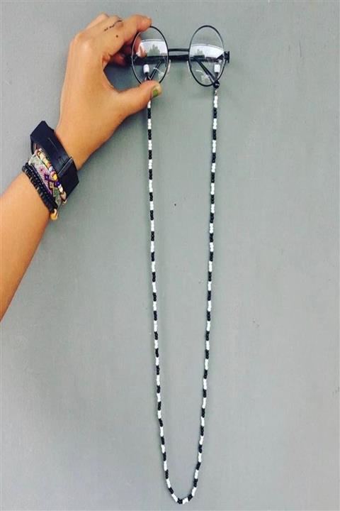 İsabella Accessories Kadın Güneş Gözlük Zinciri Boncuk - Gözlük Ve Maske Askısı Ipi