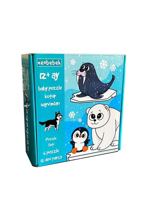 Neobebek Baby Puzzle Kutup Hayvanları