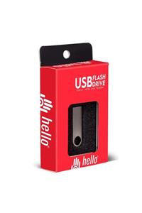 Powermaster Hello Usb Metal Flash Bellek 32 Gb Metal Kutulu